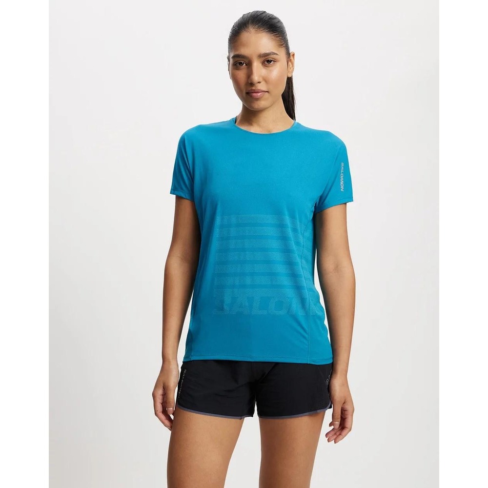 Salomon Sense Aero‎ SS Tee GFX Women Small